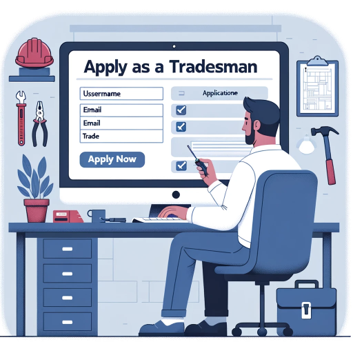 Apply as a Tradesman